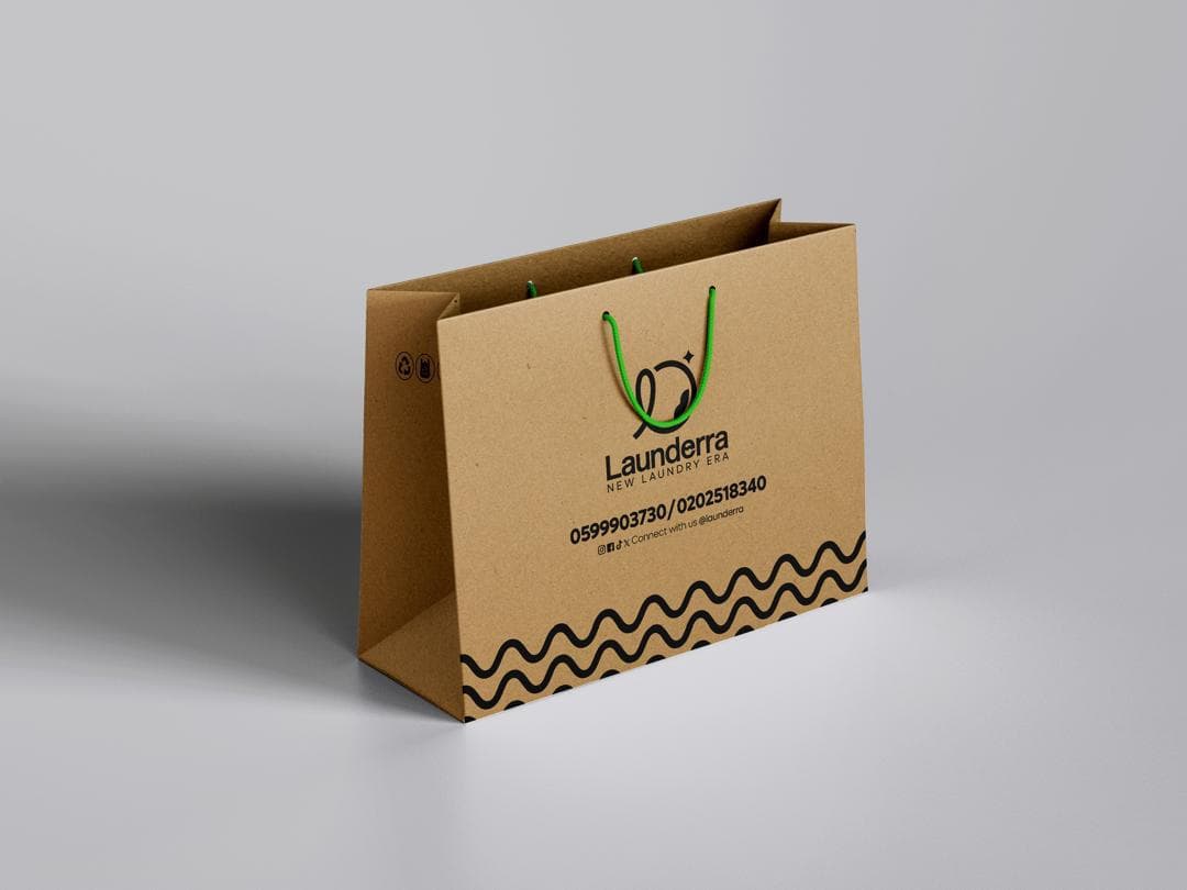 Recyclable Launderra delivery bag